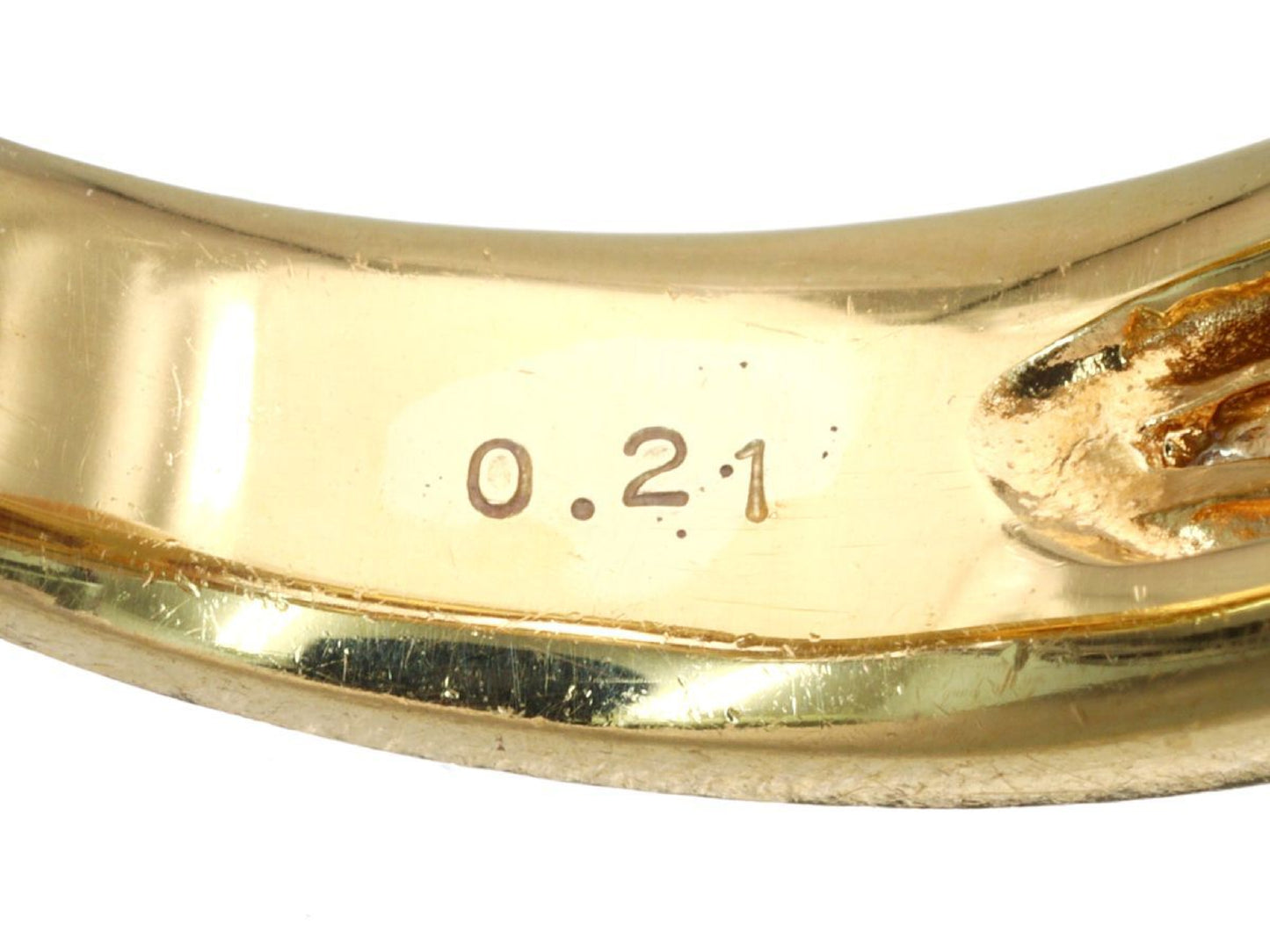 South Sea Pearl, Diameter: Approx. 12.8mm, D0.21ct, 18K Gold, 11.0g, Ring 
