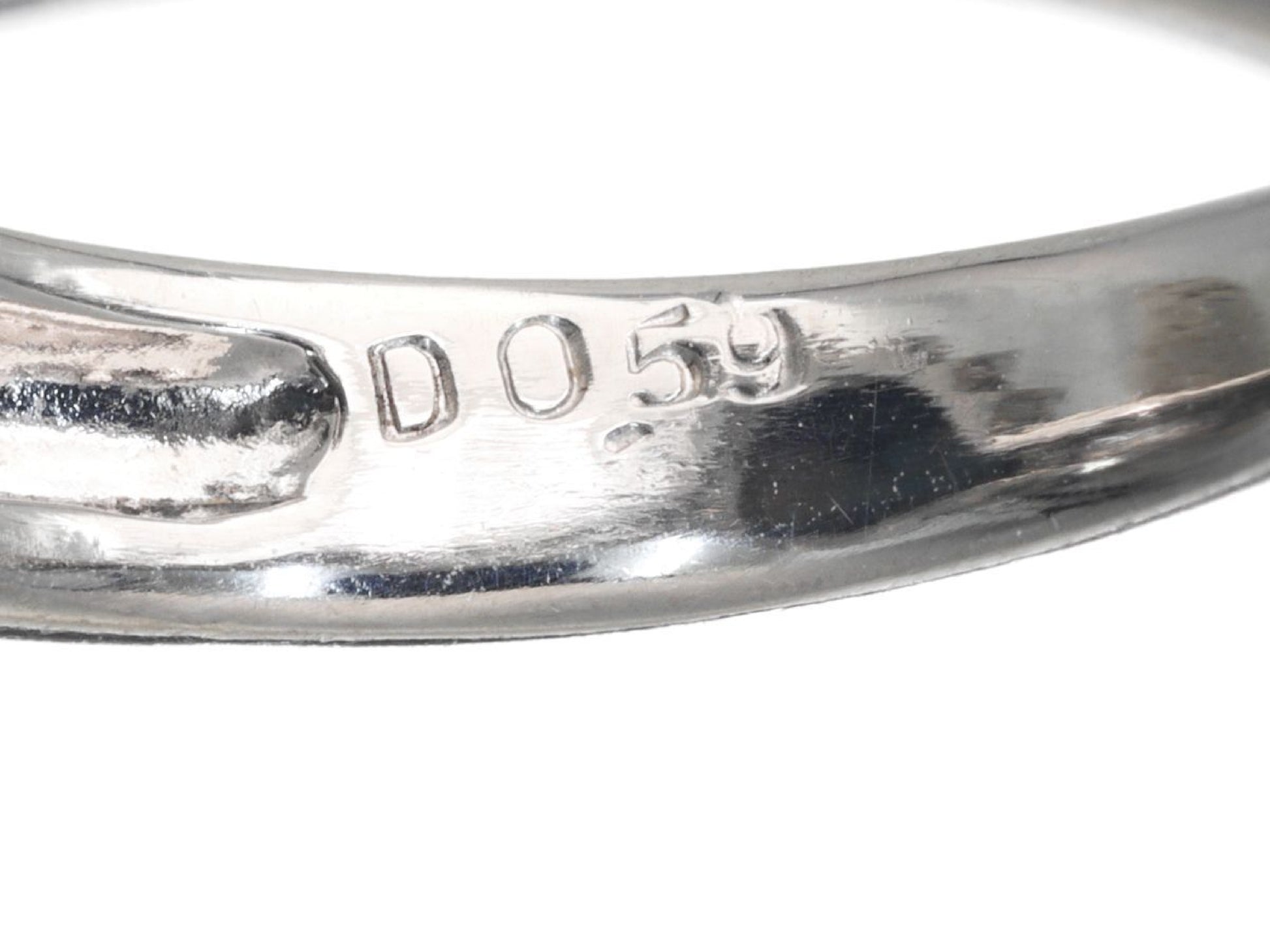 BOP 8.15ct D 0.59ct Pt900 8.5g Ring 