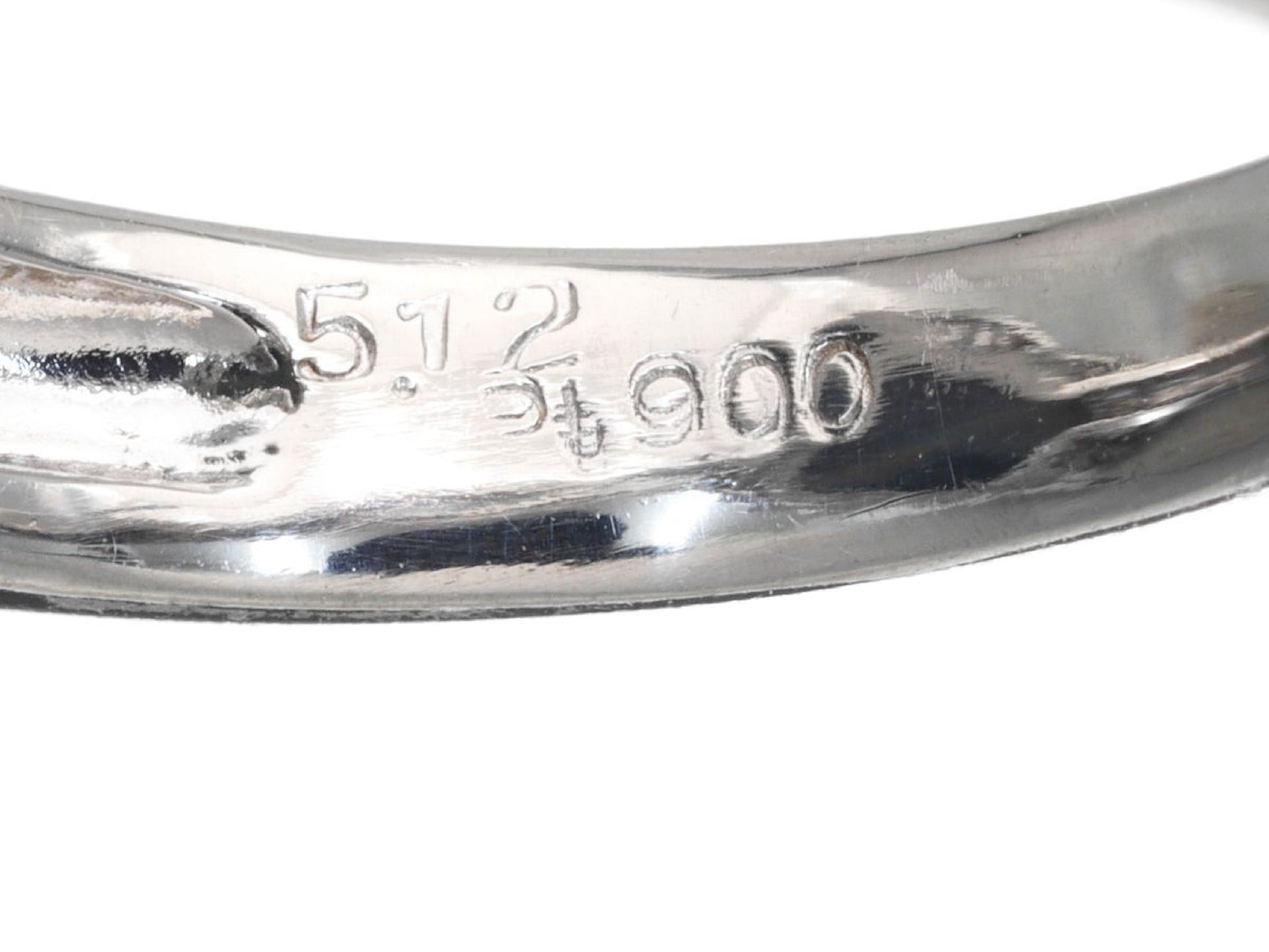 BOP 8.15ct D 0.59ct Pt900 8.5g Ring 