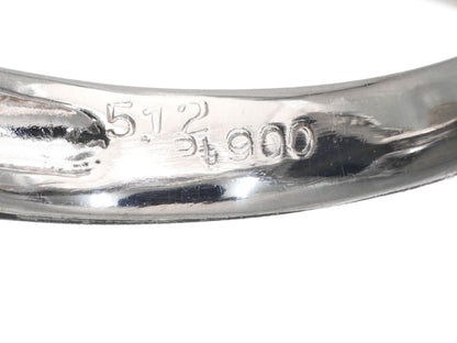 BOP 8.15ct D 0.59ct Pt900 8.5g Ring 