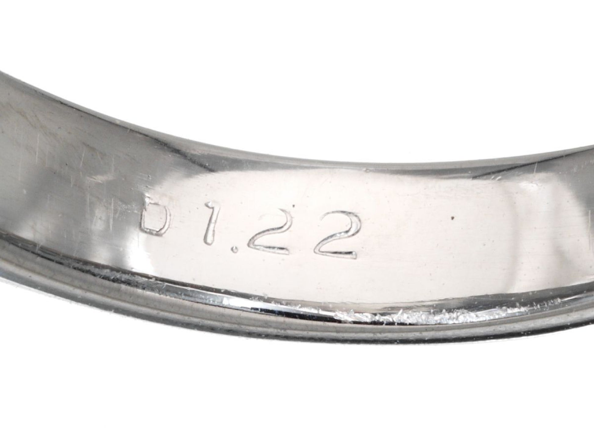 S4.20ct D1.22ct Pt900 8.5g Ring 