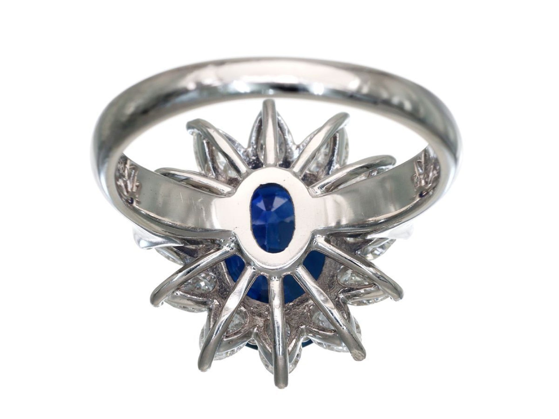 S4.20ct D1.22ct Pt900 8.5g Ring 