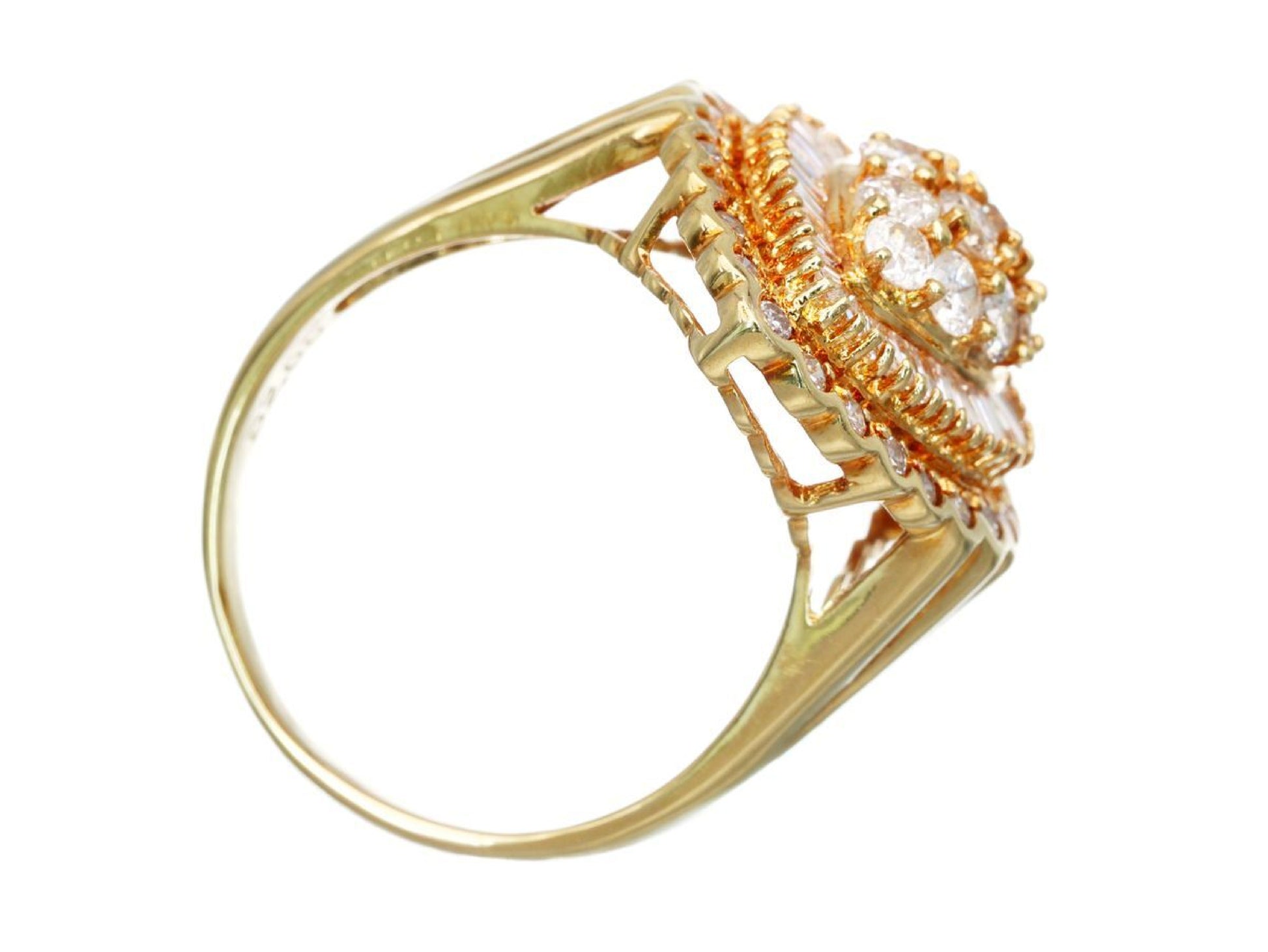 D2.00ct K18 8.1g Ring 