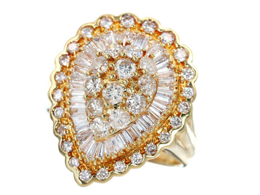 D2.00ct K18 8.1g Ring 