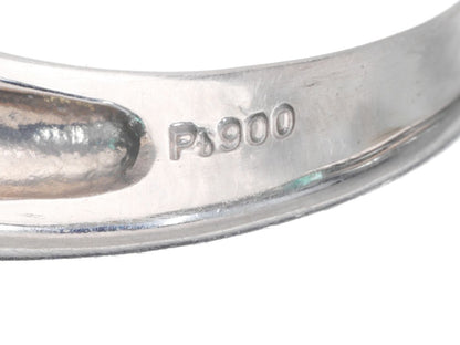 E1.673ct D0.40ct Pt900 7.1g Ring 