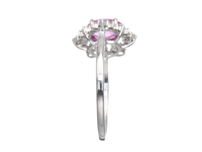 PS1.21ct D0.15ct Pt950 3.4g Ring 