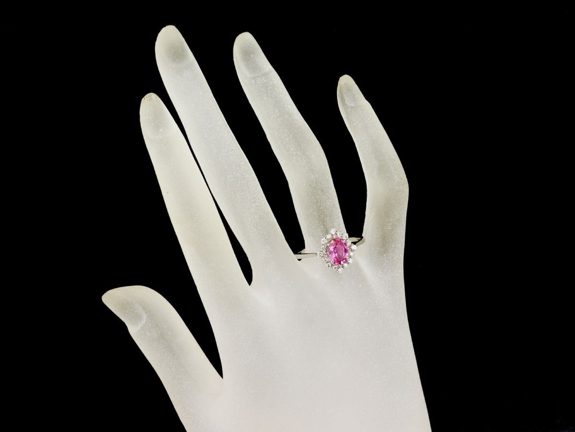 PS1.21ct D0.15ct Pt950 3.4g Ring 