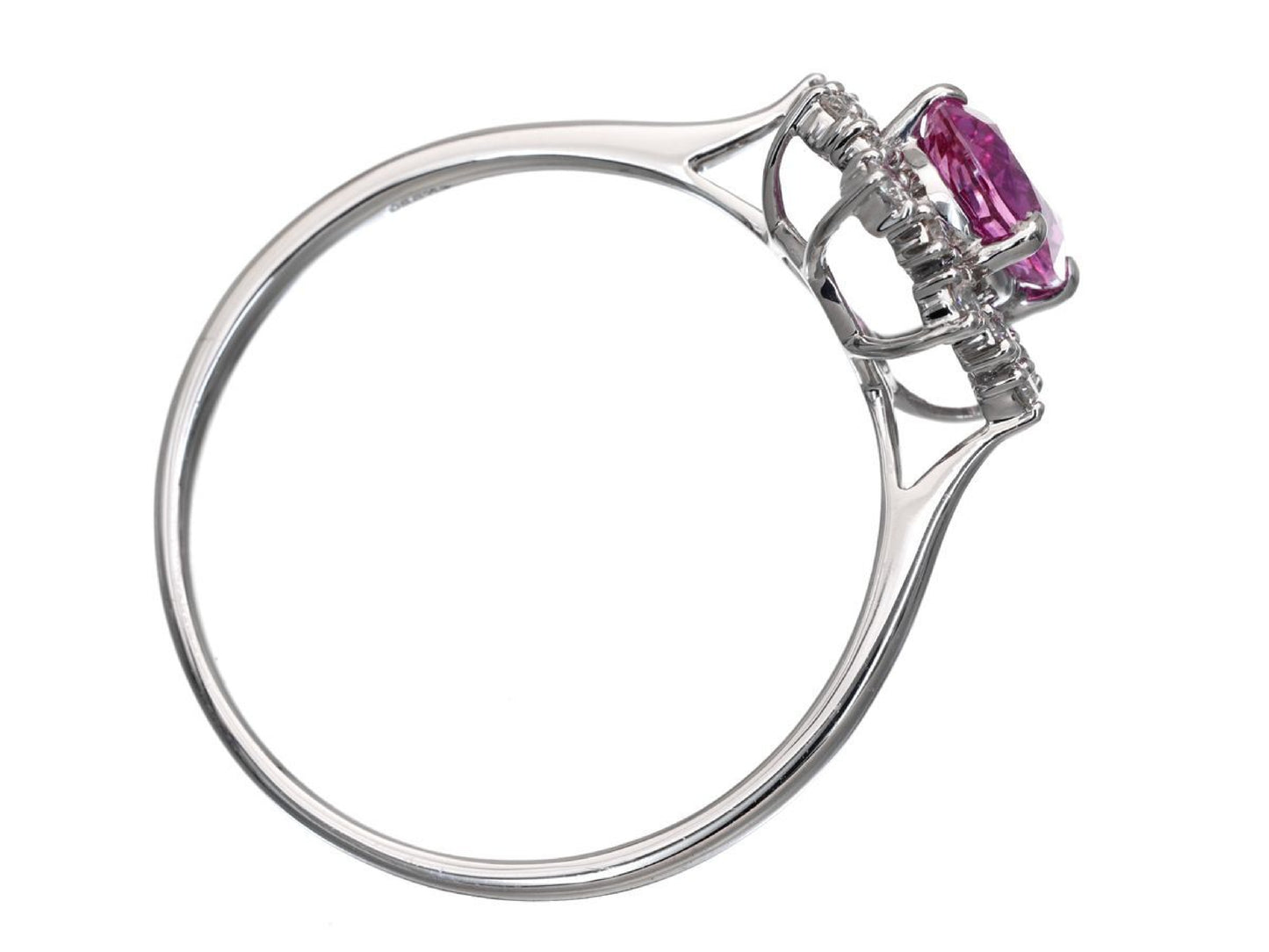 PS1.21ct D0.15ct Pt950 3.4g Ring 