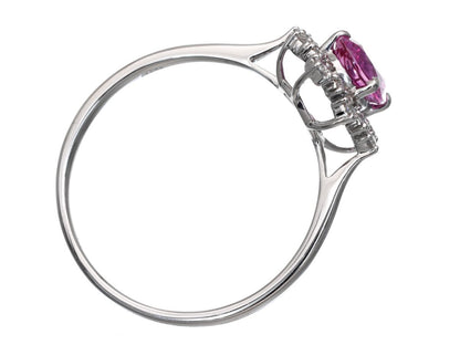 PS1.21ct D0.15ct Pt950 3.4g Ring 