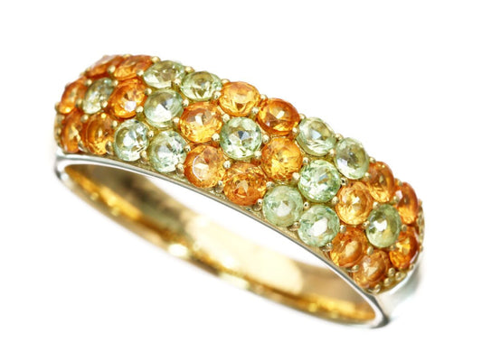 PE 0.89ct CT 0.60ct K18 4.5g Ring 