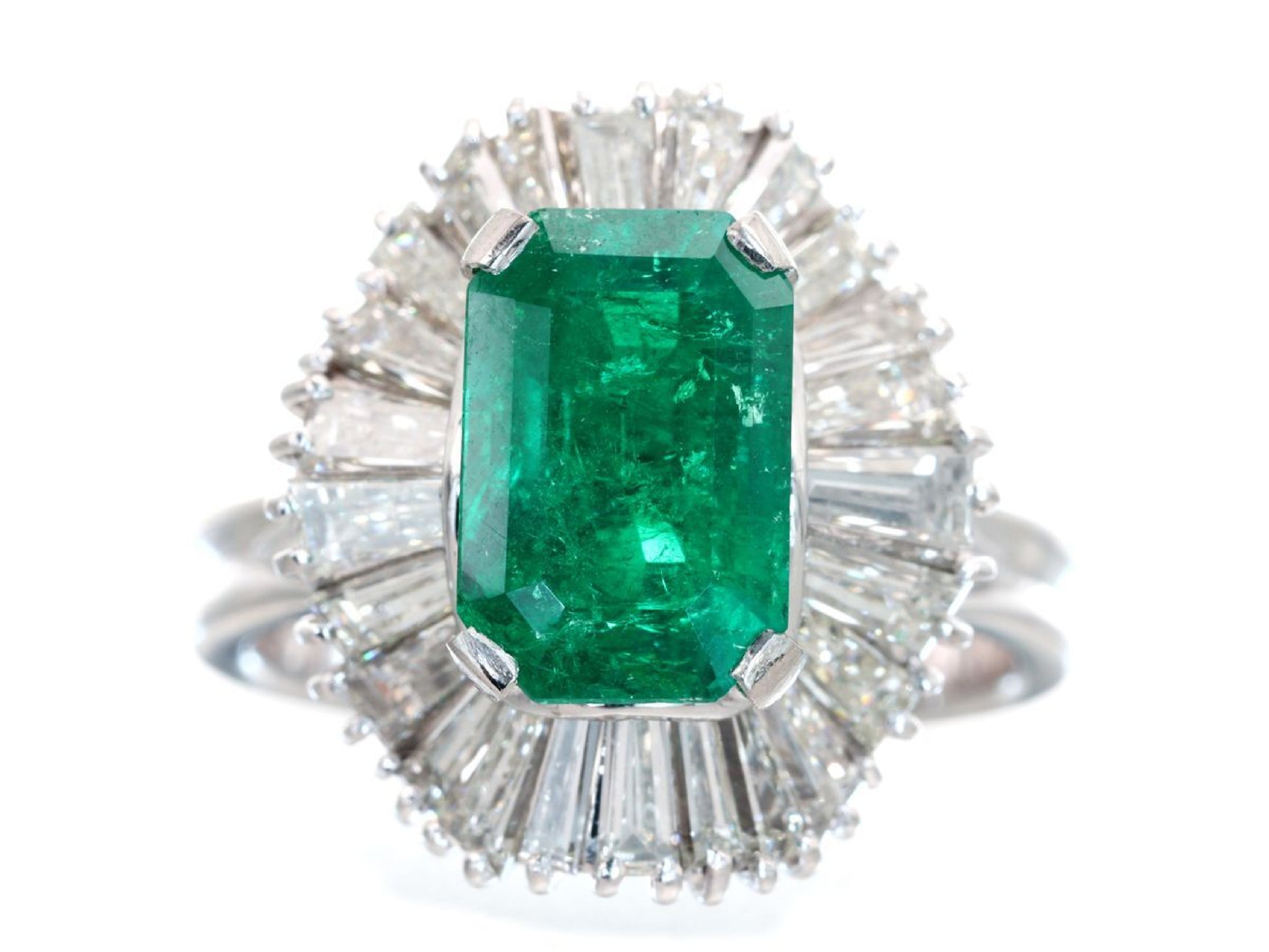 E2.619ct Diamond Plat 10.2g Ring 