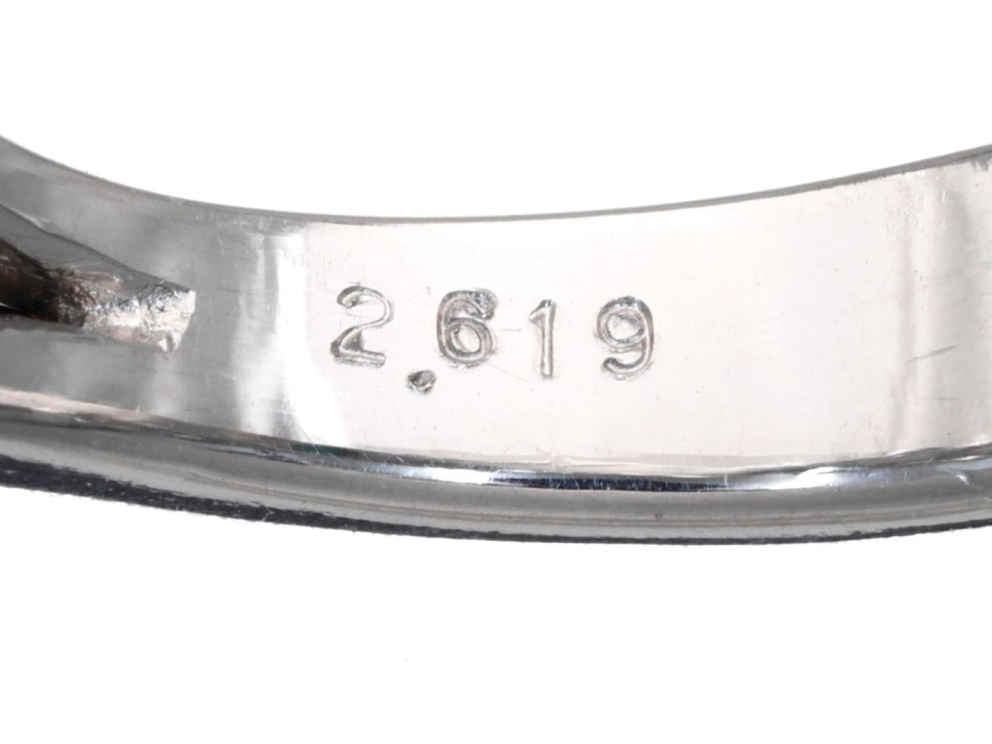 E2.619ct Diamond Plat 10.2g Ring 