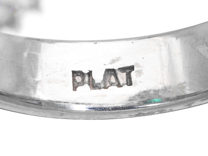E2.619ct Diamond Plat 10.2g Ring 