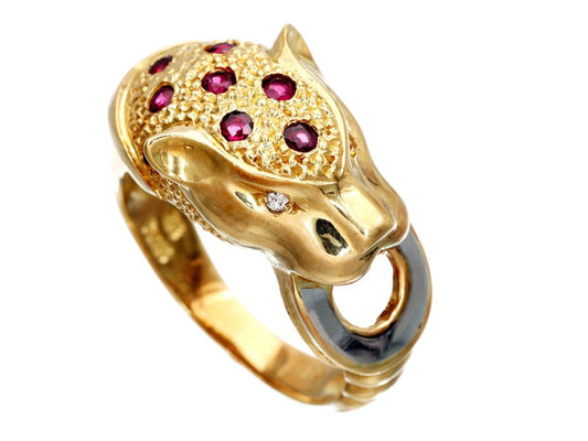 0.15ct Diamond Ring, 18K Gold/Pt900, 7.6g 