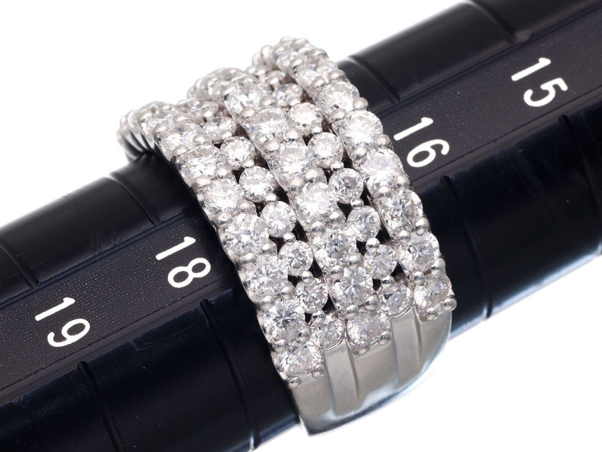 D3.00ct Pt900 15.5g Ring 