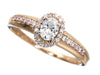 D0.30/0.18ct K18PG/PT950 3.3g Ring 