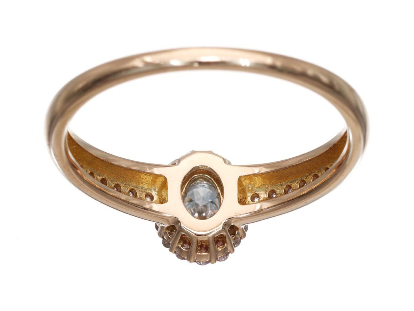 D0.30/0.18ct K18PG/PT950 3.3g Ring 