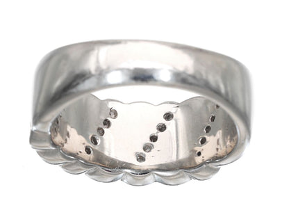 Coral D0.20ct Pt900 12.6g Ring 