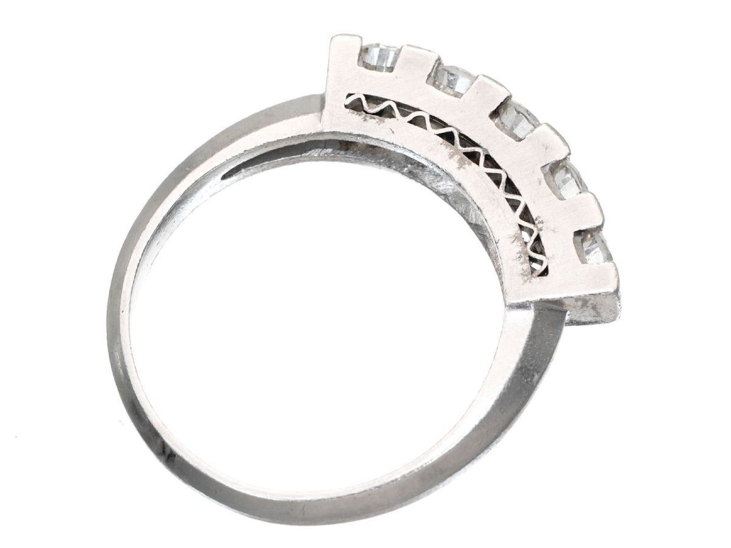 D0.83ct Pt900 5.9g Ring 