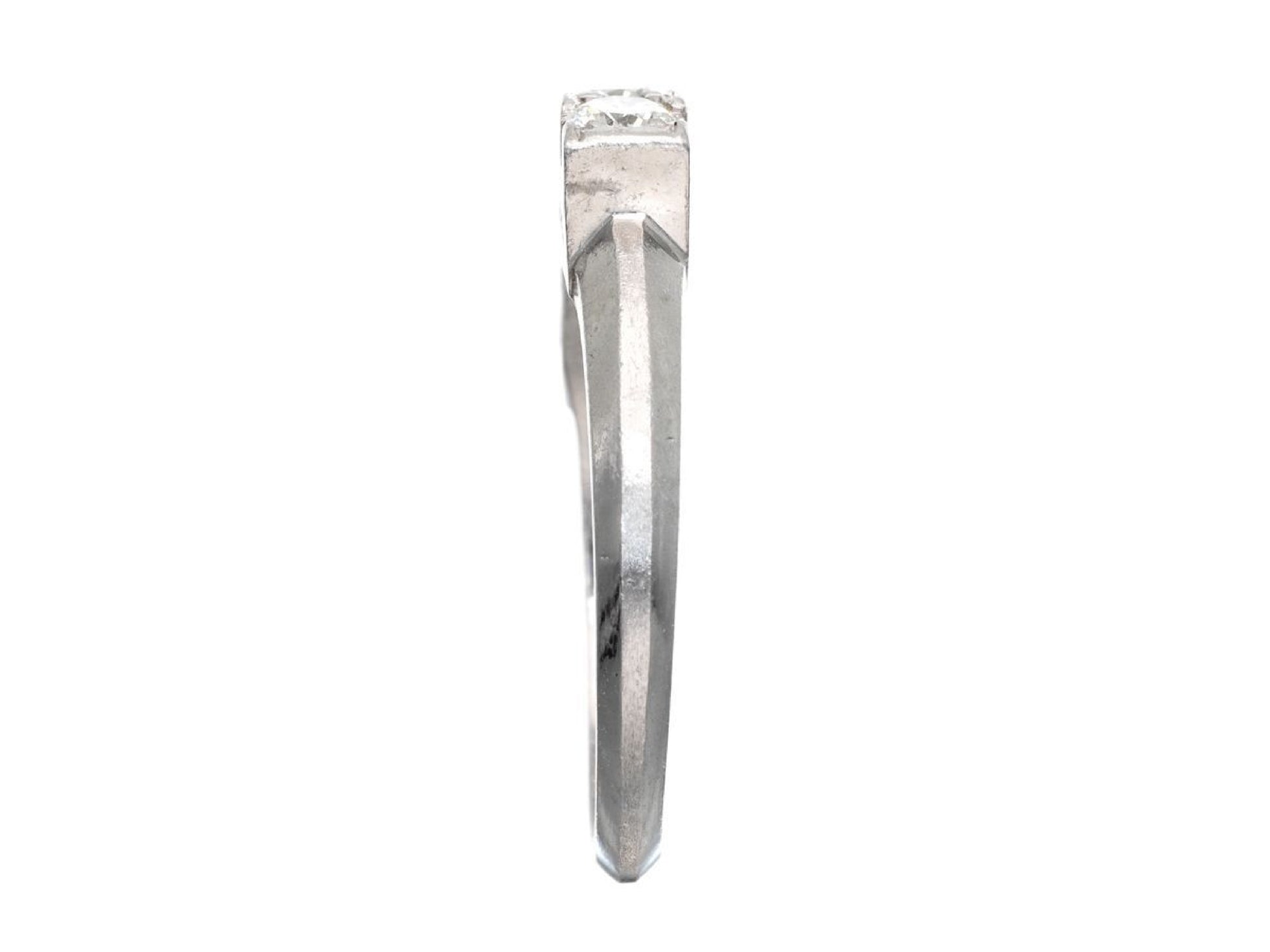 D0.83ct Pt900 5.9g Ring 