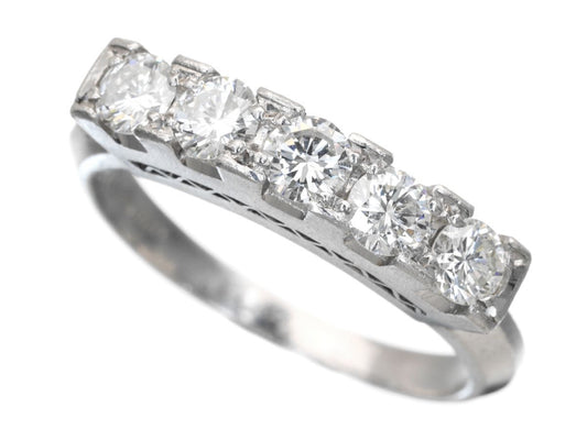 D0.83ct Pt900 5.9g Ring 