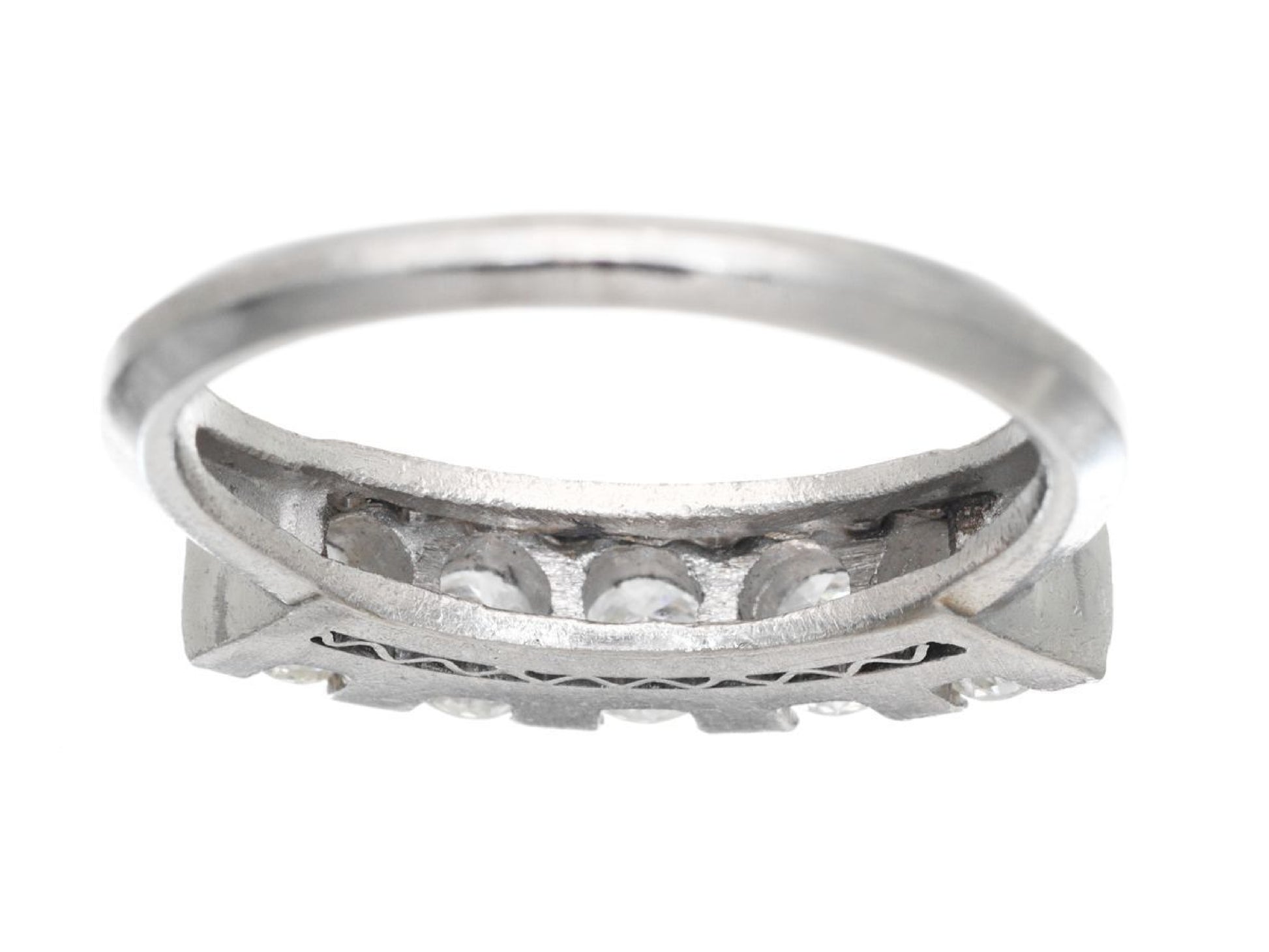 D0.83ct Pt900 5.9g Ring 