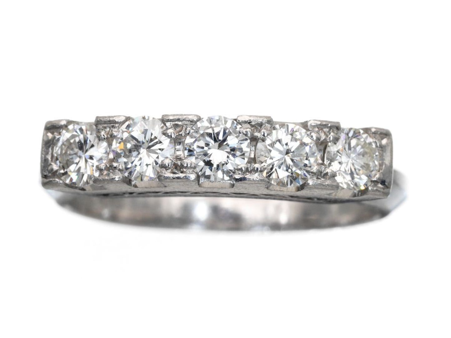 D0.83ct Pt900 5.9g Ring 