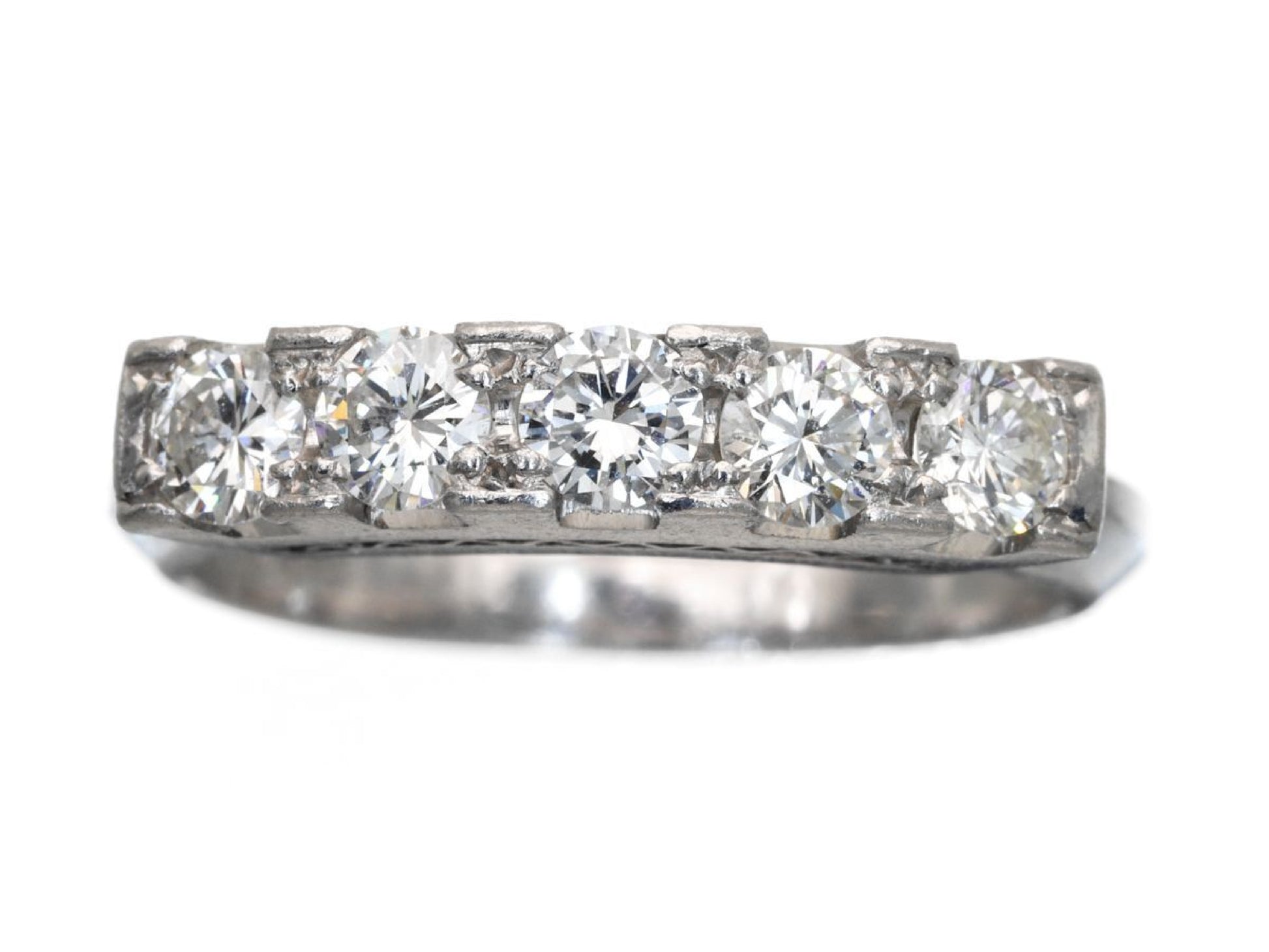 D0.83ct Pt900 5.9g Ring 