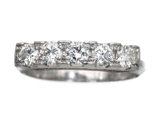 D0.83ct Pt900 5.9g Ring 