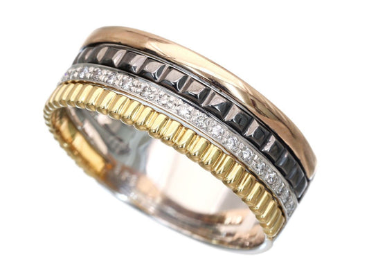 D0.13ct Pt950/K18 8.9g Ring 