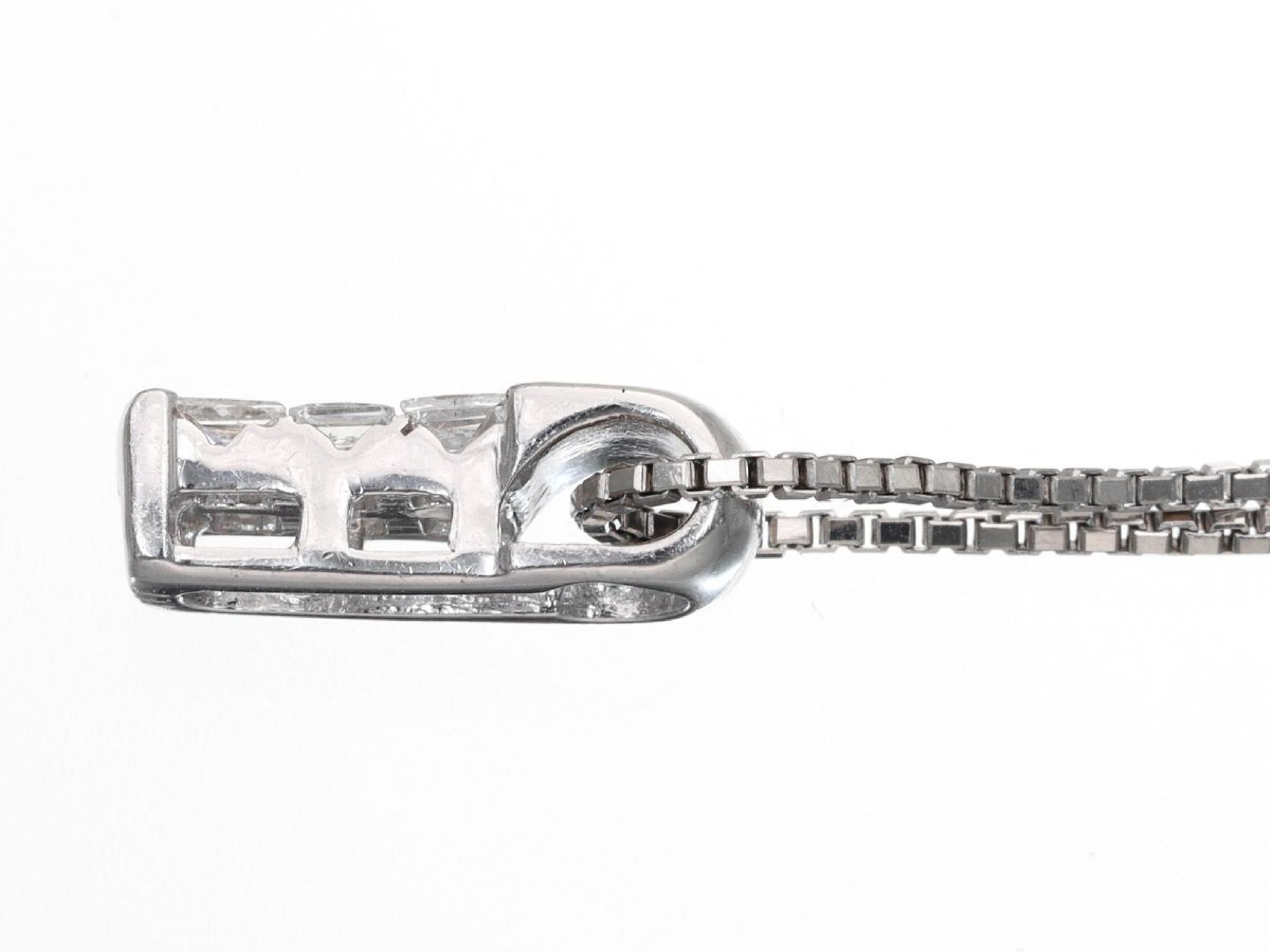 D0.50ct Pt900/850 6.7g Necklace 