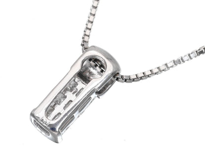 D0.50ct Pt900/850 6.7g Necklace 