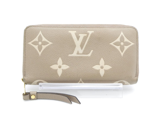 LOUIS VUITTON Monogram Empreinte Zippy Wallet