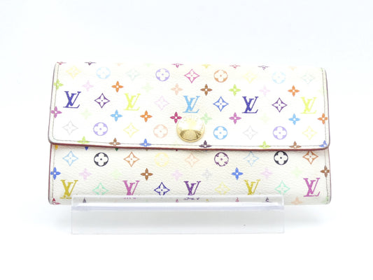 LOUIS VUITTON Monogram Multicolore Portefeuille Sarah Wallet