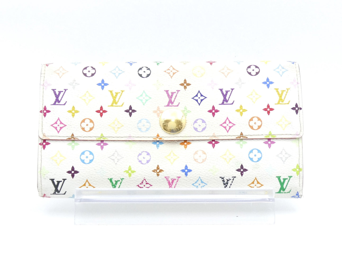 LOUIS VUITTON Monogram Multicolore Portefeuille Sarah Wallet