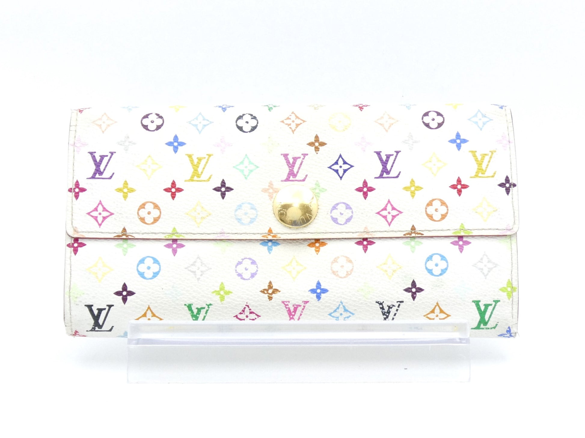 LOUIS VUITTON Monogram Multicolore Portefeuille Sarah Wallet