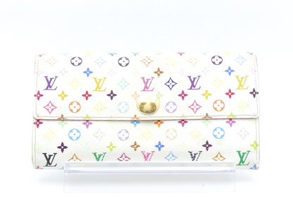 LOUIS VUITTON Monogram Multicolore Portefeuille Sarah Wallet