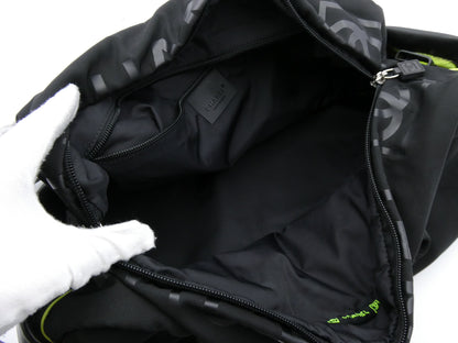 CHANEL Sport Logo Nylon 2-Way Boston Bag
