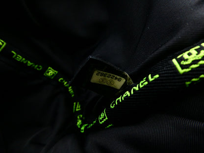 CHANEL Sport Logo Nylon 2-Way Boston Bag