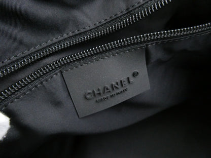 CHANEL Sport Logo Nylon 2-Way Boston Bag