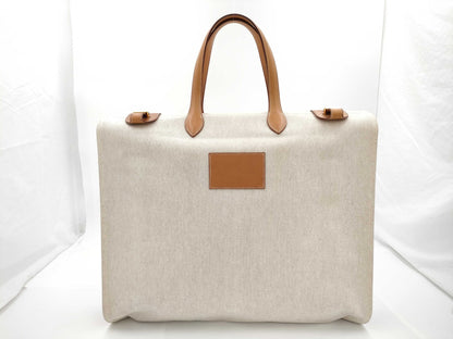 HERMES Cabas 50 R engraved tote bag