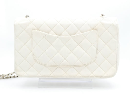 CHANEL Matelasse Coco Mark Canvas Chain Shoulder Bag