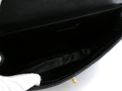 CHANEL Matelasse Coco Mark Enamel Double Face Shoulder Bag
