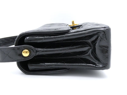 CHANEL Matelasse Coco Mark Enamel Double Face Shoulder Bag