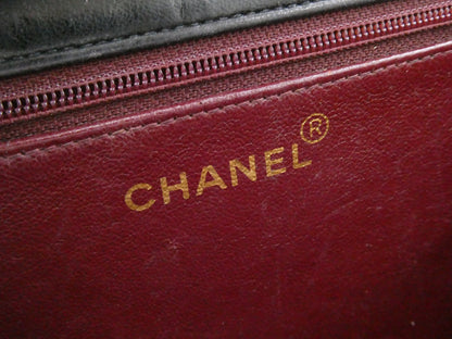 CHANEL Matelasse Coco Mark Push Lock Chain Shoulder Bag