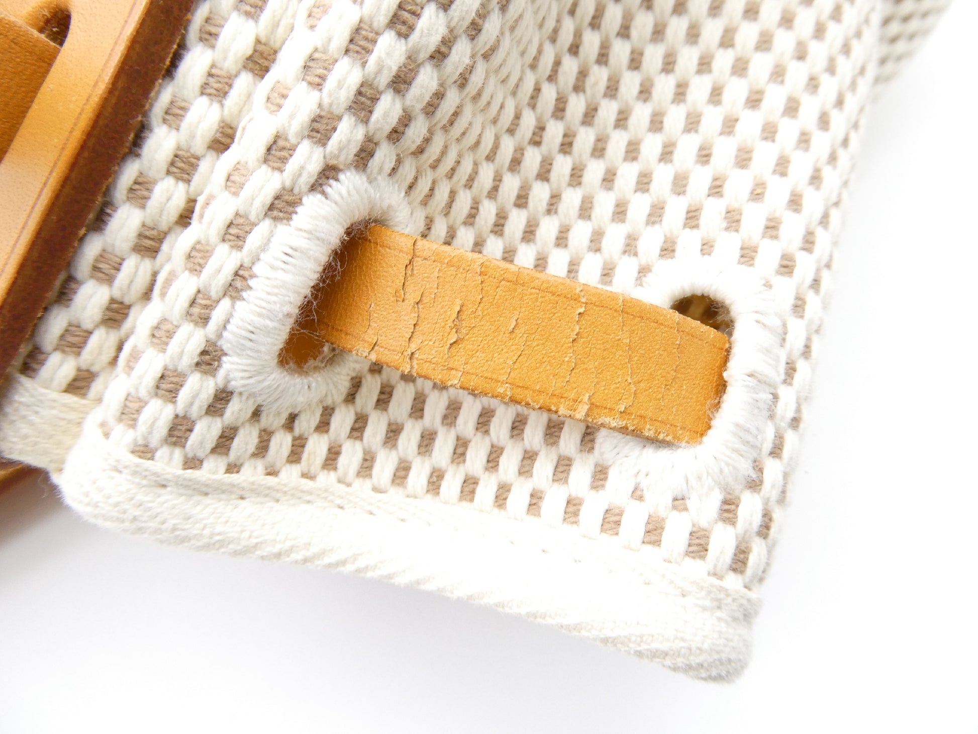 HERMES Airbag Cabas PM Shoulder Bag with G Stamp
