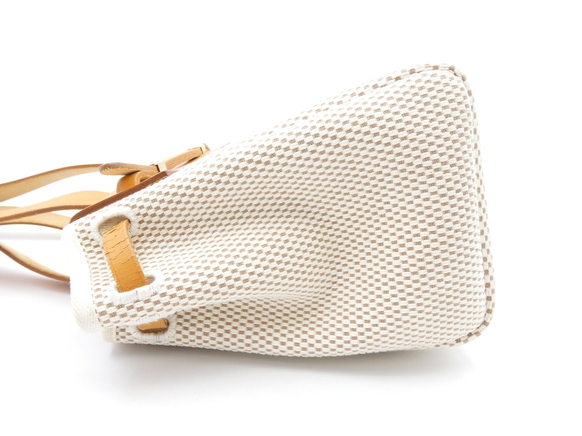 HERMES Airbag Cabas PM Shoulder Bag with G Stamp