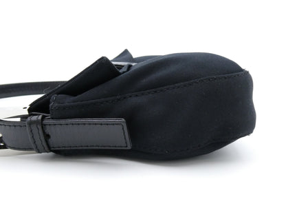 FENDI Mamma nylon and leather shoulder bag