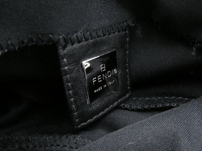FENDI Mamma nylon and leather shoulder bag