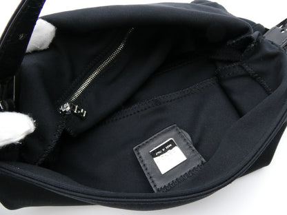 FENDI Mamma nylon and leather shoulder bag